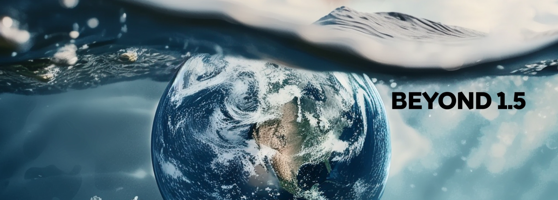 The Earth under water