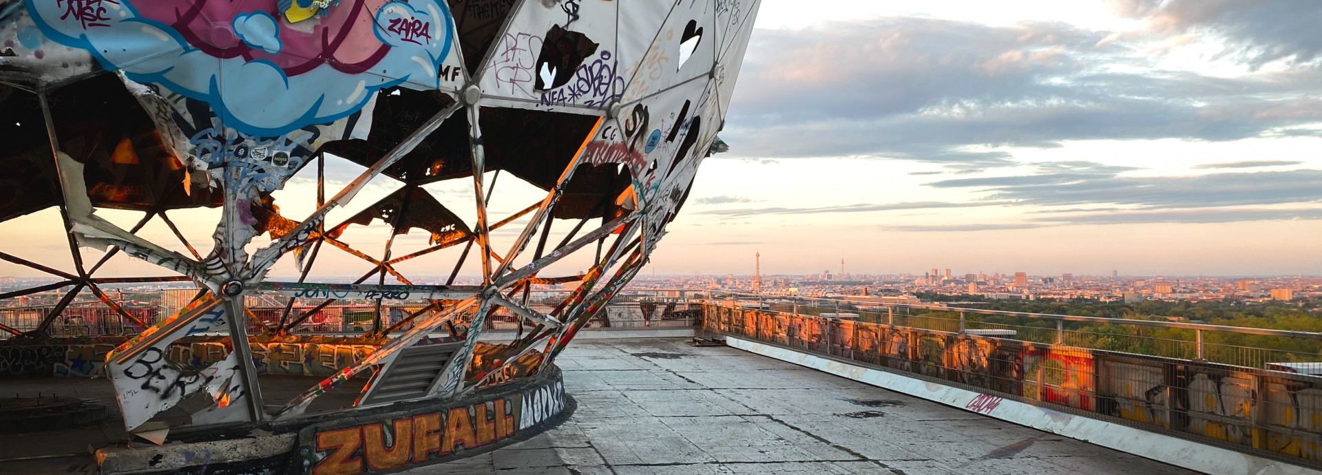 Teufelsberg, Berlin, Abhörstation, Geschichte, Streetart