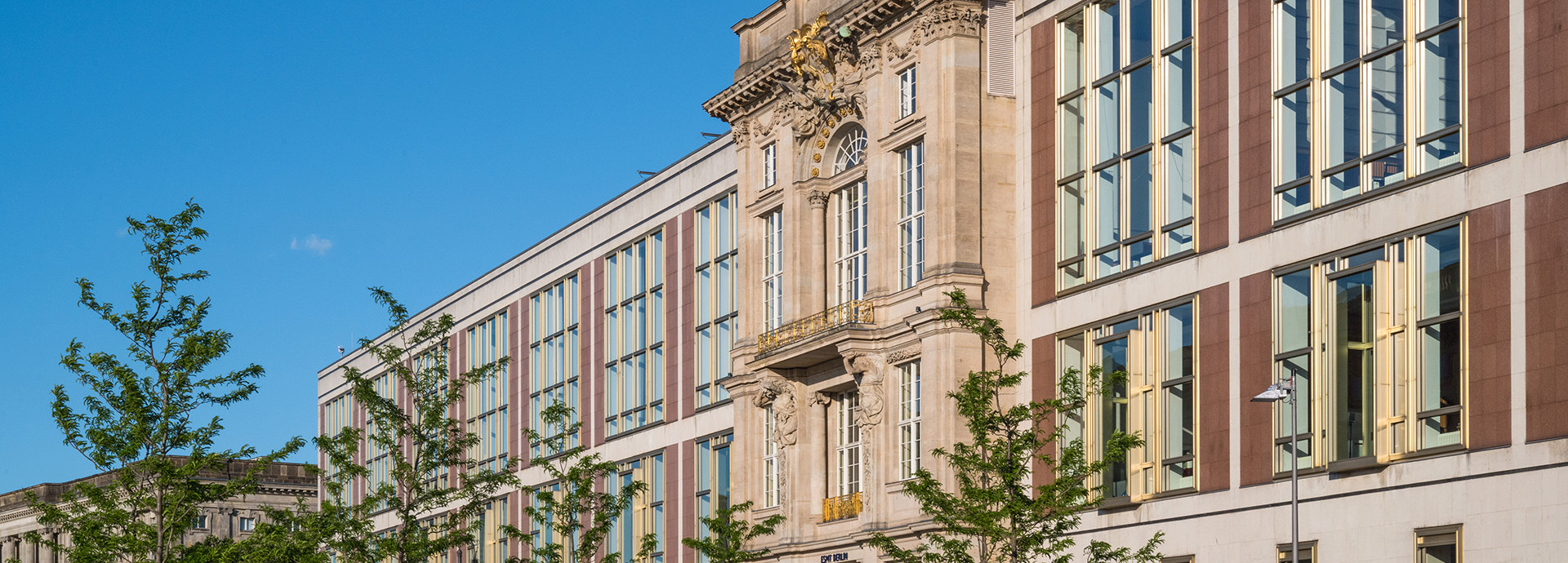 Das Gebäude der ESMT Berlin