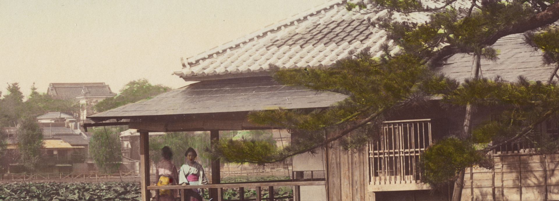 Fotografie von Tokyo an der Wende vom 19. zum 20. Jahrhundert