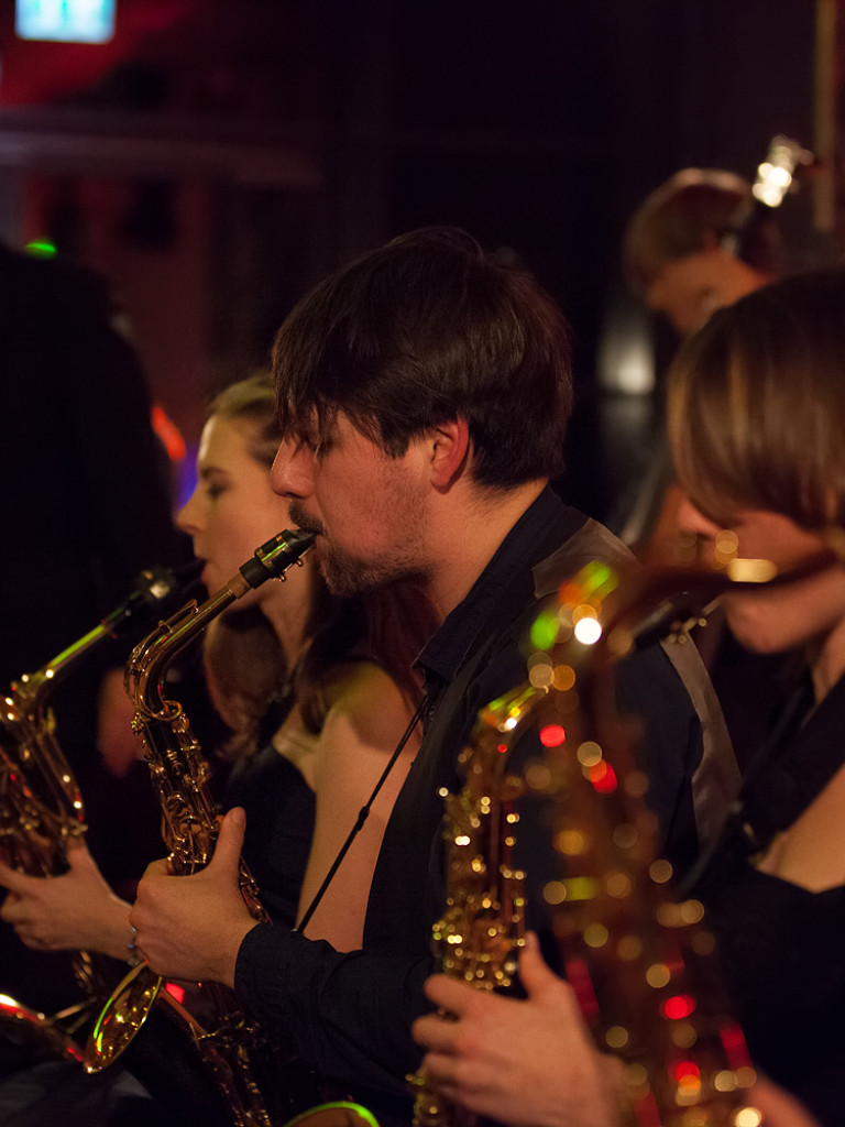 Big Band Schwungkollegium spielt auf dem Universitätsball in Potsdam