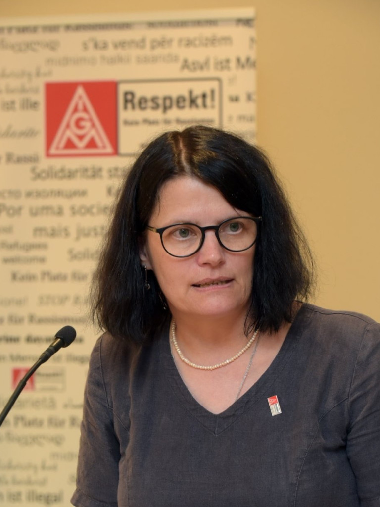 CHAJA BOEBEL,  IG Metall Vorstand, RESSORT „Grundsatzfragen und Gesellschaftspolitik“ 
