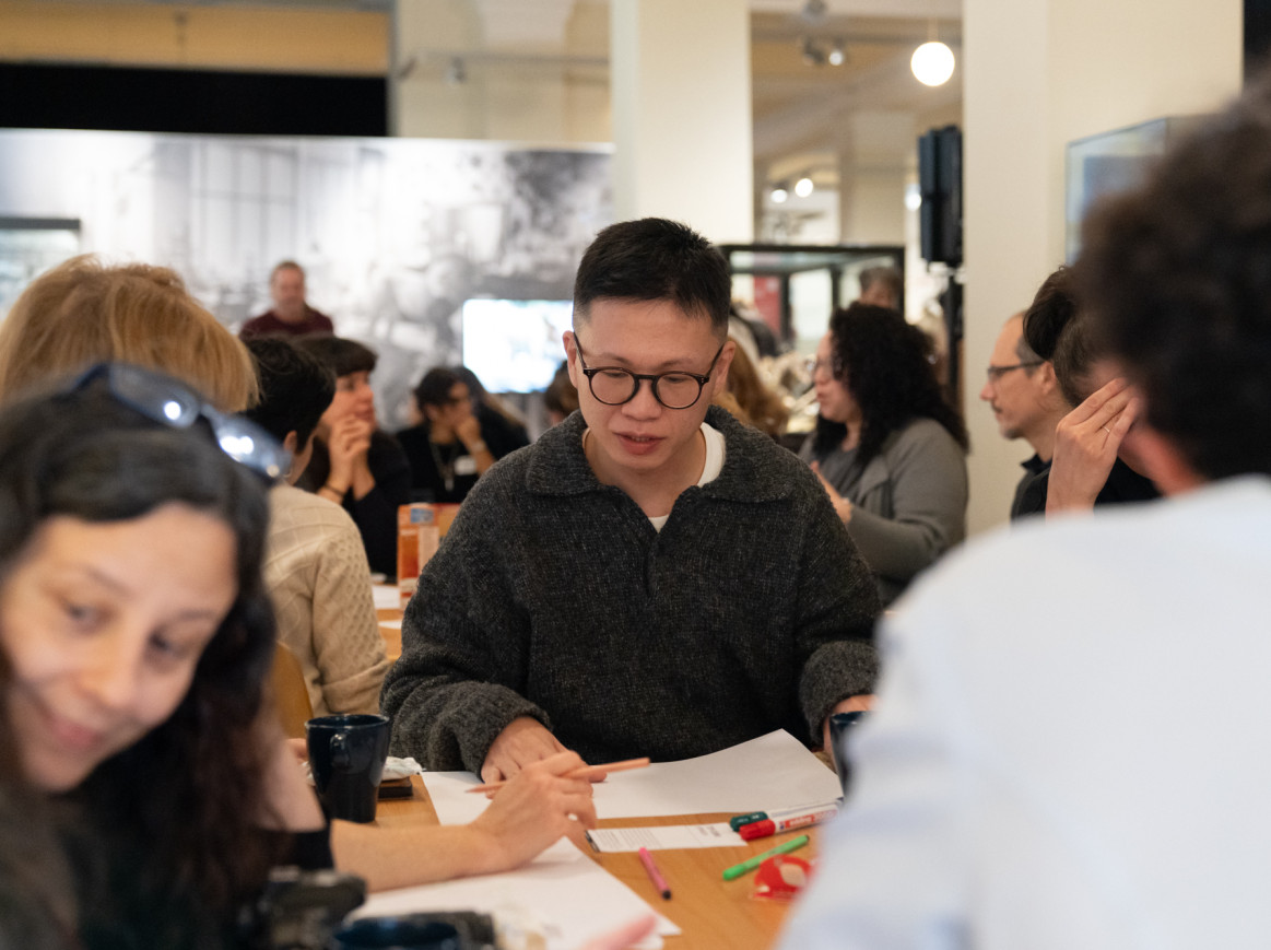 workshop with adults at the Collaborative Field of the Berlin Science Week CAMPUS