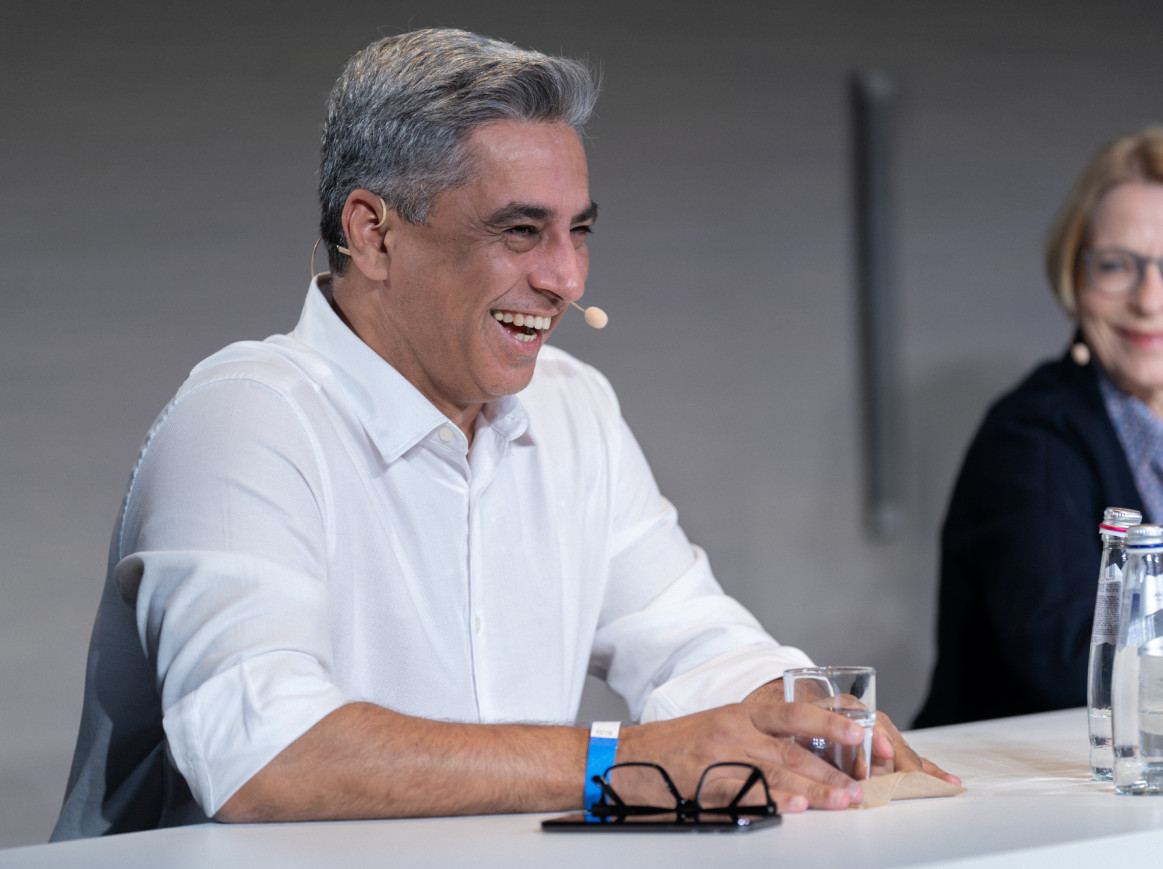 two speaker discussing how to rethink learning at the Berlin Science Week CAMPUS