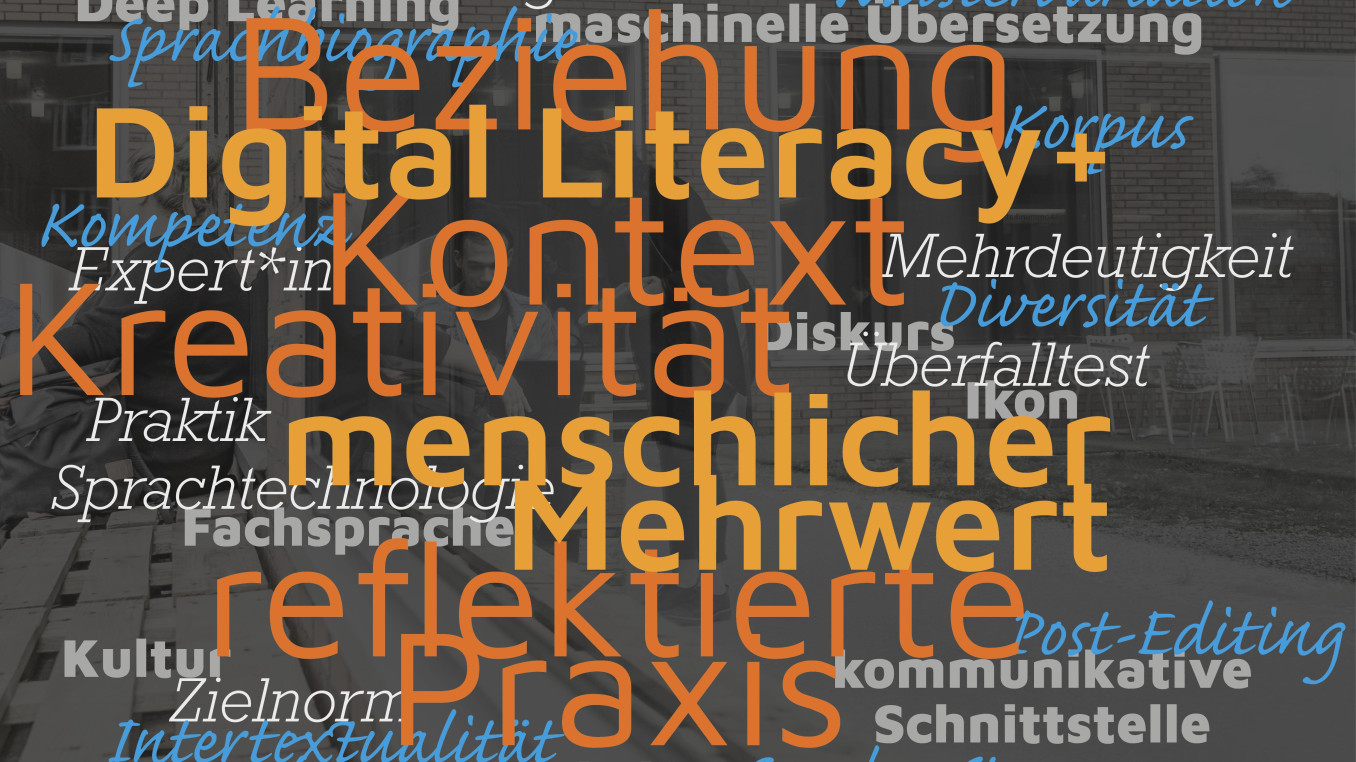 Visual zur Werkstatt Language Matters – Warum KI nach Sprachprofis ruft
